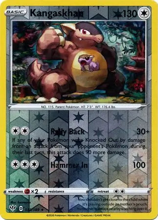 Darkness Ablaze Kangaskhan #133/189 reverse holo